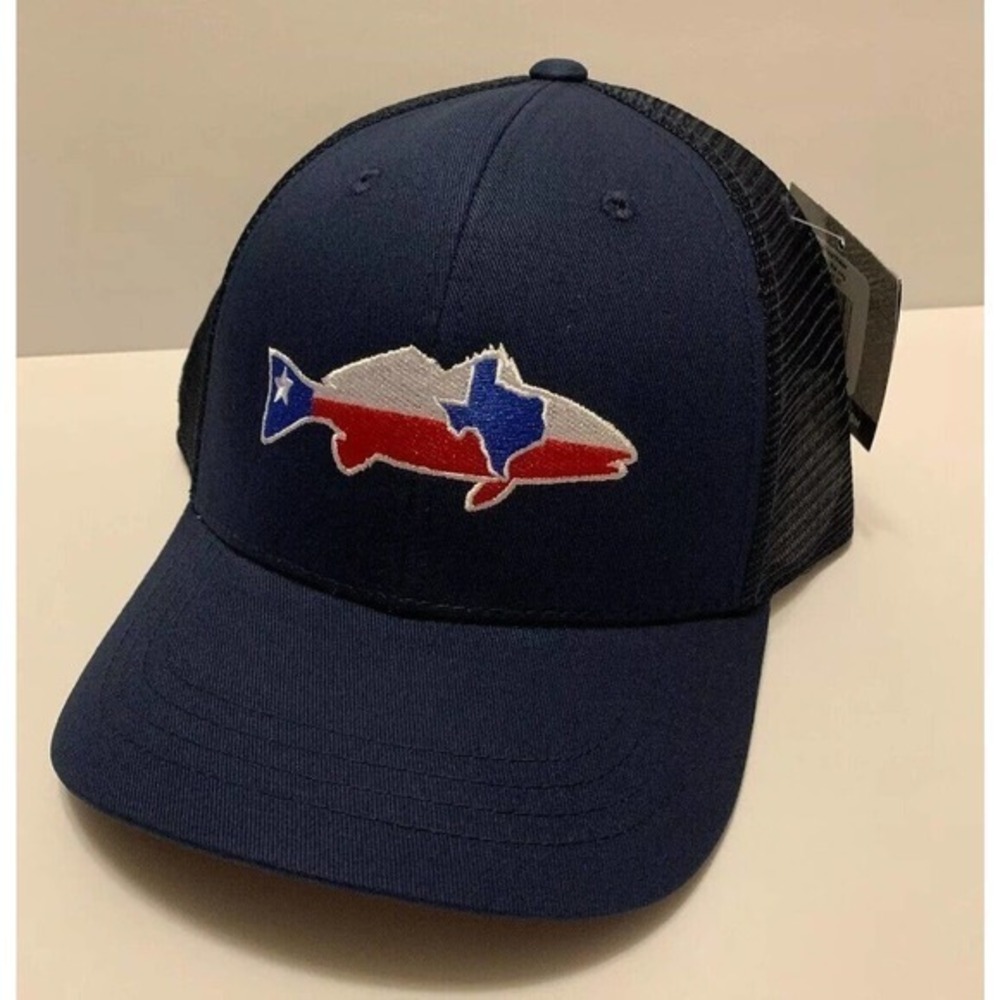 RepYourWater Texas Trucker Baseball Hat-Cap Men One Size TXFL51 NEW‎